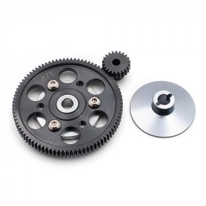 Hardened Spur & Pinion Gear Set (80/22T) (for SCX10)