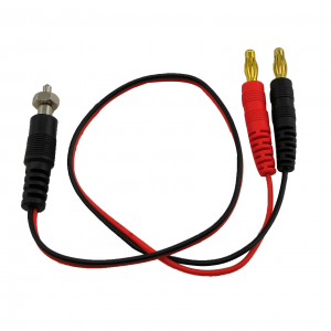 4.0mm Banana Plug To Glow Plug  22AWG PVC Wire  L=200mm