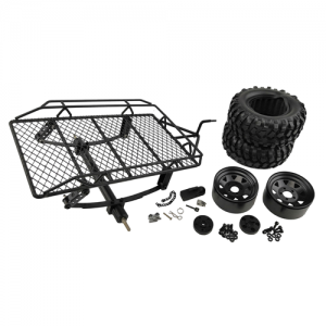 Metal Ball Cup Hitch Mount Trailer For 1/10 Crawler 