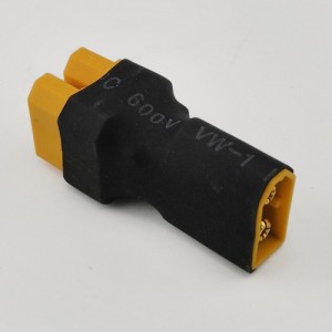 XT60 1 Male to 2 Female  Connector Parallel Wireless Conversion Connector Adaptors RC Plugs
