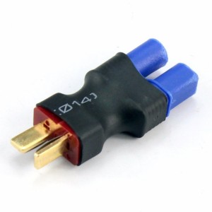 T Plug(Deans) Male to EC3 Male Wireless Conversion Connector  RC Plug Adaptor