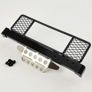 V3 Metal Front Bumper with Fender Guard - Black (for MN99 and other MN models)