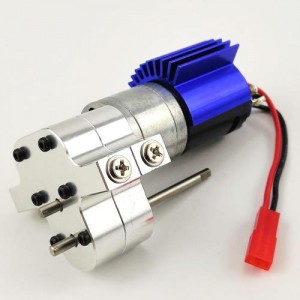 Metal Gear Box with 370 Gear Motor - Silver (for MN99 and other MN models /WPL)