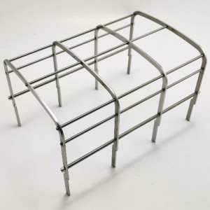 Metal Cage for WPL D12 - Silver