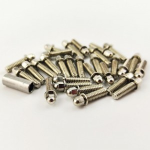 Inch 1/8 Thread M3x10mm Scale Screw Kit for Beadlock Hub/Ring with Nut Tool