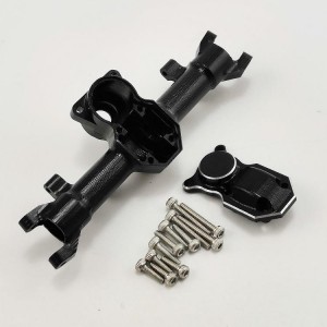 Metal Front Axle Housing with Alloy Diff Cover for SCX24 (Front Axle Aluminum Case)