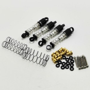 Alloy V2 Shock / Damper Set for SCX24 (Aluminum Threaded Mini/Micro Shocks)