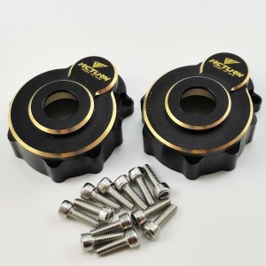 Brass Outer Rear/Front Portal Housing For TRX-4  -Black