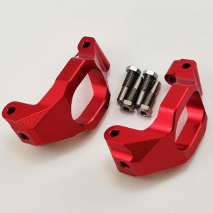 Aluminum Spindle Carrier - Red for TRAXXAS 1/10 MAXX (C Cup/Hub)