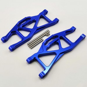 Aluminum Front/Rear Lower Suspension Arms - Blue for TRAXXAS 1/10 MAXX (Down Suspension Arms)