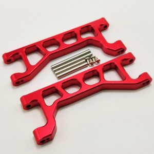 Aluminum Front/Rear Up Suspension Arms - Red for TRAXXAS 1/10 MAXX