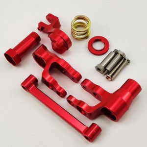 Alumium Steering Bellcrank Set - Red for TRAXXAS 1/10 MAXX
