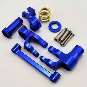 Alumium Steering Bellcrank Set - Blue for TRAXXAS 1/10 MAXX