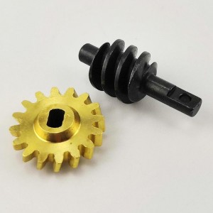 Metal Overdrive Differential Worm Gear Set for SCX24