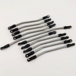 Stainless Steel Links Set - Curved Rod (for Axial Wraith)