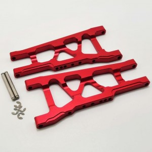 Alumium Front and Rear Arms Set - Red for Traxxas Stampede Slash Rustler 4x4