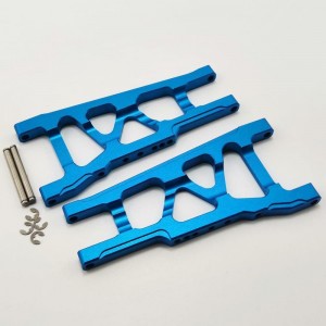 Alumium Front and Rear Arms Set - Blue for Traxxas Stampede Slash Rustler 4x4