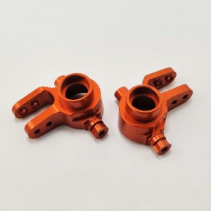 Alumium Spindle Set - Orange for Traxxas Stampede Slash Rustler 4x4