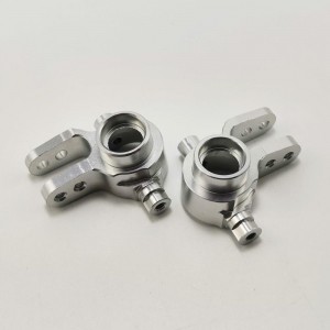Alumium Spindle Set - Silver for Traxxas Slash 4x4