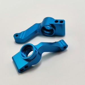 Alumium Rear Hub Set - Blue for Traxxas Stampede Slash Rustler 4x4