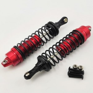 Alumium Rear Spring Set - Red for Traxxas Stampede Slash Rustler 4x4