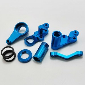 Alumium Steering Bellcrank Set - Blue for Traxxas Stampede Slash Rustler 4x4