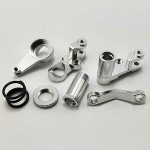 Alumium Steering Bellcrank Set - Silver for Traxxas Slash 4x4
