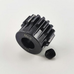 8mm Bore M1 - 17T Hardened Steel Pinion Gear with M5 Set Screw For 1/5 RC Cars