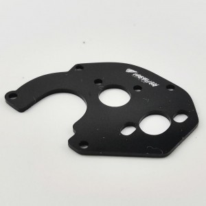 Alloy Motor Mount Plate for SCX24 - Black / Silver / Red