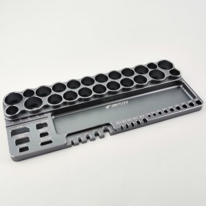 23 Holes Aluminum RC Tool Stand - TiColor 250*98*18mm