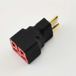 T Plug(Deans) 1 Male to 2 Female Parallel Wireless Conversion Connector Adaptors RC Plug