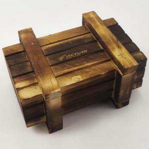 1/10 Wooden Box Scale Accessory 104x64.5x44mm 1pcs/set