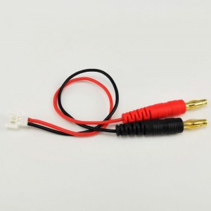 4.0mm Banana Male to 5102 Female Conversion Connector 1M1F 22AWG 150mm 1pc/bag (1pc)
