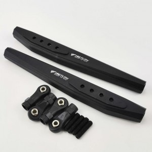 Metal Rear Lower Trailing Arms - Black for RBX10 Ryft