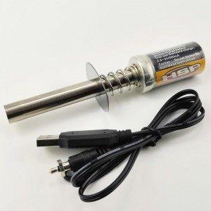 HSP Nitro Starter with Glow Plug Igniter & USB Battery Charger  (1.2V / 1800mAh)  (2.5 ~ 3h / 500mA)
