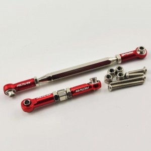 Steering Servo Linkage Set - Red  (for MN99 and other MN models)