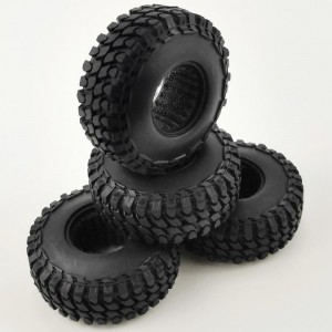 Crawler Tires 55x55x20mm with Foam for SCX24 4pcs/set