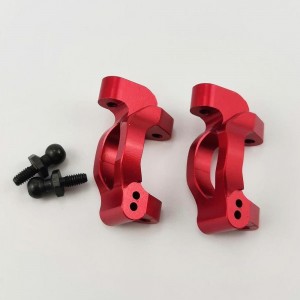 Alloy Spindle Carrier - Red For Traxxas 1/18 LaTrax Teton 1pair/set