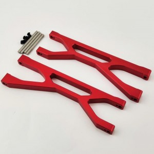 Aluminum Front/Rear Up Suspension Arms - Red for TRAXXAS 1/5 X-MAXX 77076-4