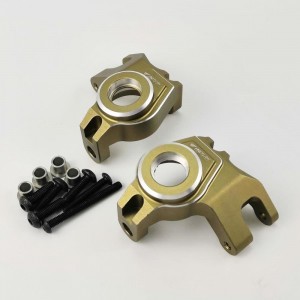 Alloy Spindle Set - Bronze for Axial SCX6 (Aluminum Front Steering Knuckle /  Knuckle Arm) 1pair/set