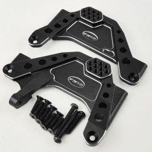 Alloy Front Shock Tower - Black for Axial SCX6 (Aluminum Front Damper Mount)