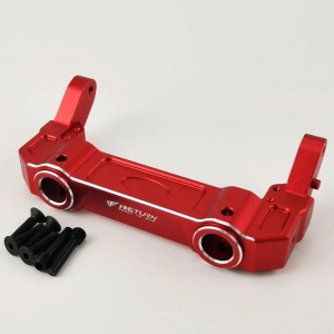 Alloy Front Bumper Mount - Red for Axial SCX6