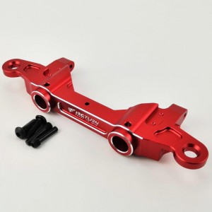 Alloy Rear Bumper Mount - Red for Axial SCX6