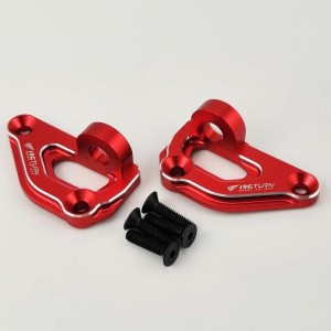 Alloy Body Mounts - Red for Axial SCX6