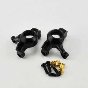 Alloy Spindle Set - Black for Axial Wraith / RR10 (Aluminum Front Steering Knuckle /  Knuckle Arm) 1pair/set