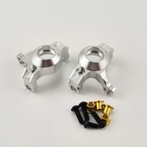 Alloy Spindle Set - Silver for Axial Wraith / RR10 (Aluminum Front Steering Knuckle /  Knuckle Arm) 1pair/set