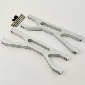 Aluminum Front/Rear Up Suspension Arms - Silver for TRAXXAS 1/5 X-MAXX 77076-4