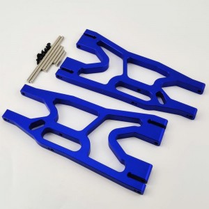 Aluminum Front/Rear Down Suspension Arms - Blue for TRAXXAS 1/5 X-MAXX 77076-4