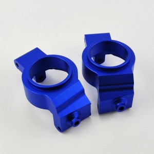 Aluminum Spindle Carrier Set - Blue for TRAXXAS 1/5 X-MAXX 77076-4
