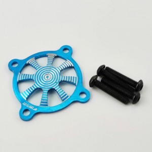 Aluminum Cover for 30x30mm Fans - SkyBlue